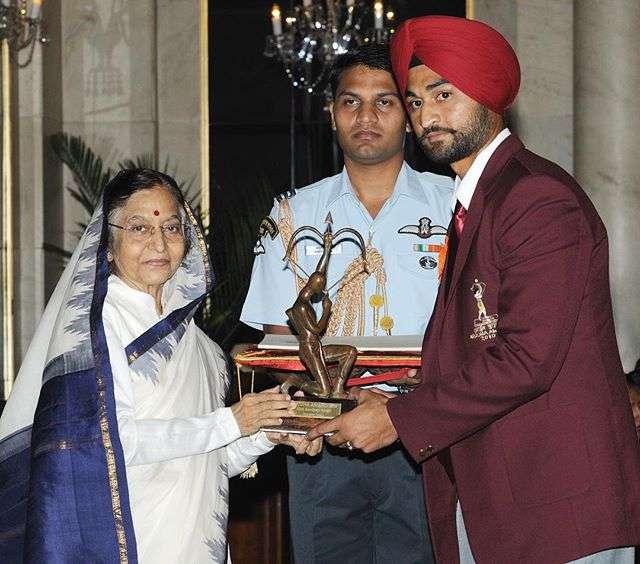 sandeep singh arjuna award