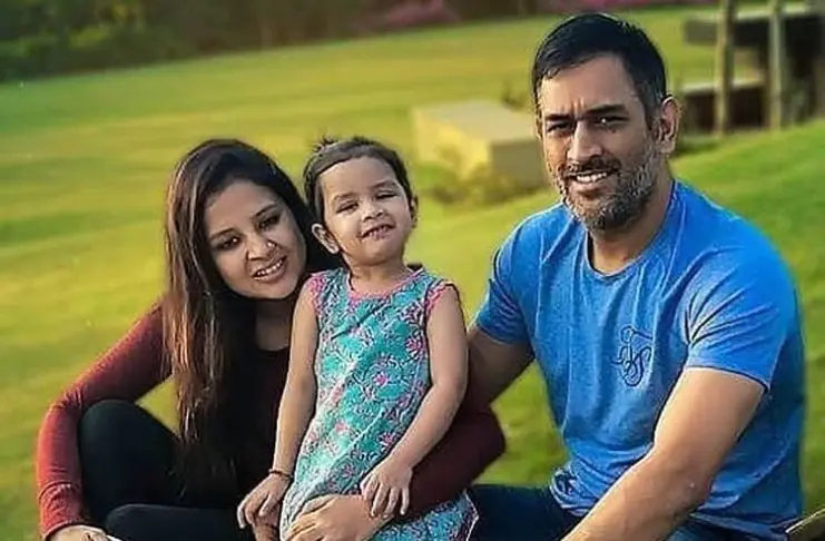 MS Dhoni with his Family | KreedOn