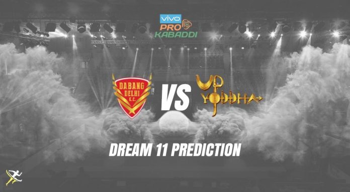 Dream11 UP vs DEL Pro Kabaddi League 2019
