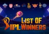 List of IPL winners: KreedOn