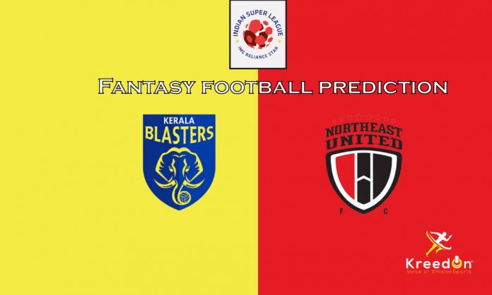 NorthEast United vs Kerala Blasters Dream11 Prediction 2019
