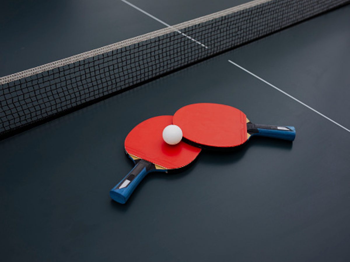 Table Tennis Racket Paddle Ping Pong Bat CS/FLHandle PALIO 5 Ply Carbon Wooden 