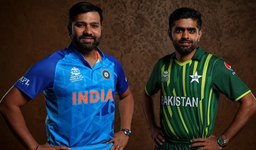 India vs Pakistan T20 World Cup (Rohit Sharma & Babar Azam)