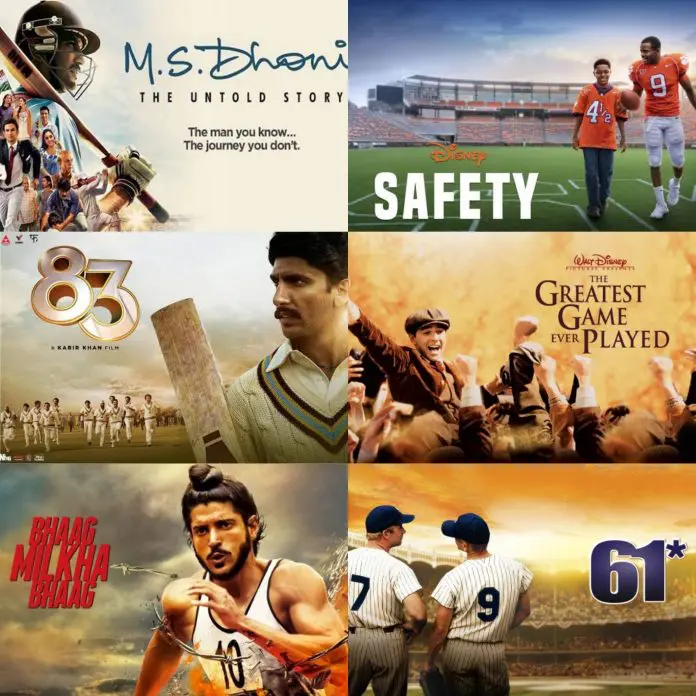 Motivational Sports Movies on Disney+ Hotstar | Top 10 sports motivational movies- KreedOn