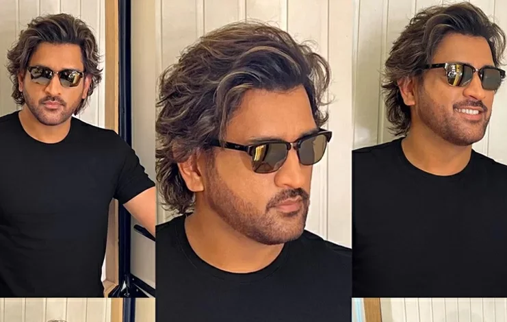 MS Dhoni Rocks a Vintage Vibe with His Stylish New Hair Cut - Pics Goes Viral - KreedOn