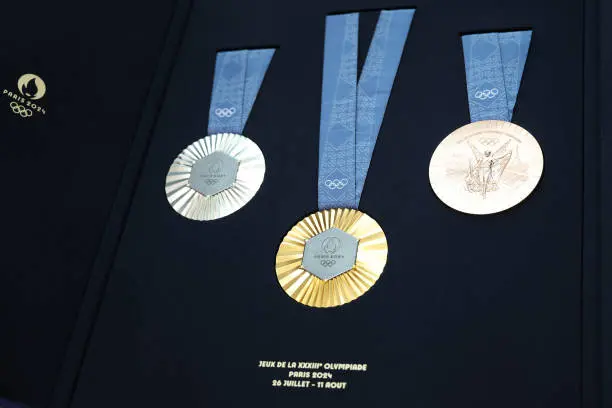 Paris Olympic Medals Shine with Iconic Metal from famous Eiffel Tower | KreedOn